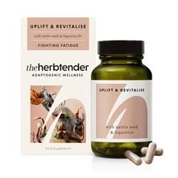 The Herbtender | Uplift & Revitalise | Fatigue Mix | 60 Capsule Jar | 60 capsule