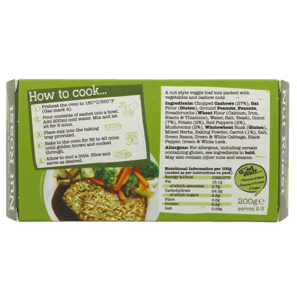 Artisan Grains | Nut Roast - Country Veg/Cashew | 200g