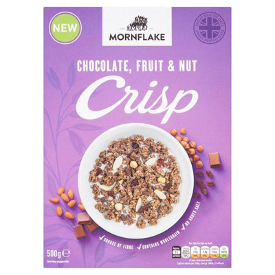 Mornflake | Choc Fruit & Nut Crisp | 500g