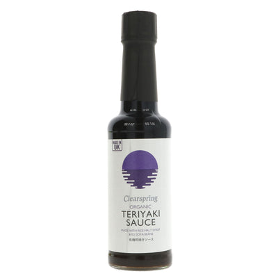 Clearspring's Organic Vegan Teriyaki Sauce - Perfect for Stir Fries, BBQs and More!