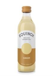 Equinox Kombucha | Organic Kombucha Soft Drink with Ginger 275ml | 275ml