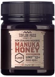 TAYLOR PASS HONEY | Taylor Pass Manuka Honey UMF12+/MGO400 250g | 250g