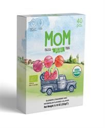 Pimlico Confectioners | MOM Organic Lollipops (Pack of 40) 232g | 232g