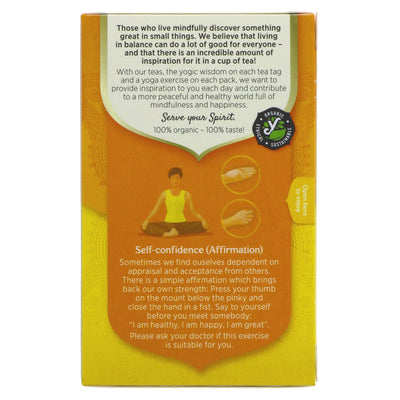 Organic, vegan Yogi Tea blend of Ginger, Lemon & Peppermint. Perfect for detox or mid-day pick-me-up. Enjoy hot or iced!