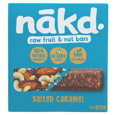 Nakd | Salted Caramel Multipack | 4 x 35g