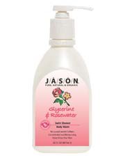 Jason |  Gly&Ros Satin Body Wash W/Pump 887ml | 887ml