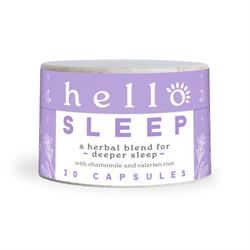 Hello Wellness | Hello Sleep support 30 x 400mg | 30 capsule