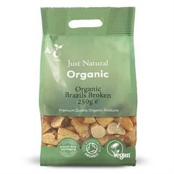 Just Natural Organic | Organic Brazils Broken 250g | 250g