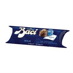 Baci | Baci Milk Chocolate Tube 3 Pieces 25g | 25g