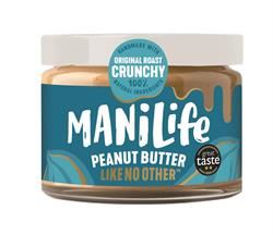 Manilife | ManiLife Original Roast Crunchy Peanut Butter - 275g Jar | 275g