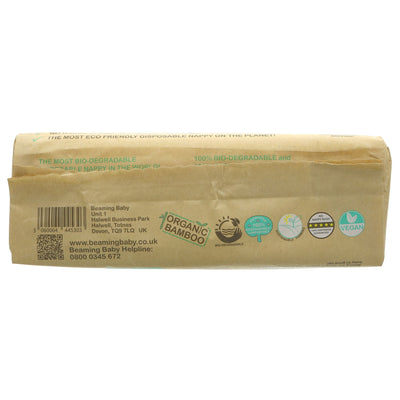 Beaming Baby | Organic Bamboo Nappies Size 4 - 9-15kg, 24 pcs/bag | 24