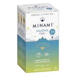 Minami Nutrition | MorDHA Mini 3 Years + 60 Capsules | 60 capsule