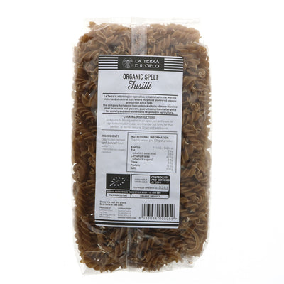 La Terra E Il Cielo | Spelt Fusilli | 500G