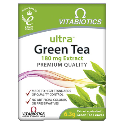 Vitabiotics | Ultra Green Tea | 30tabs