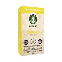 Body and Mind Botanicals | Organic Hemp Tea - Chamomile - 350mg CBD - 1 Box x 10 Teabags | 19g