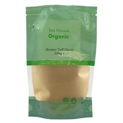 Just Natural Organic | Organic Teff Flour - Brown 500g | 500g