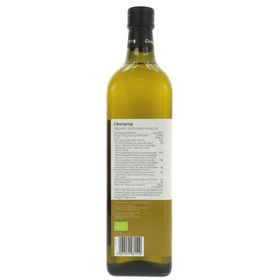 Clearspring | Sunflower Frying Oil organic - Deodorised | 1l