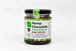 Themptation | Organic Hemp Chocolate Spreadables Raw Cacao 165g | 165g