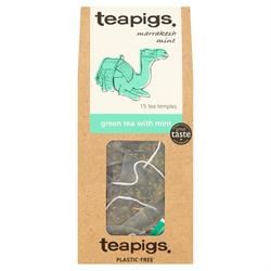 Teapigs | green tea with mint 15 tea temples | 15bag