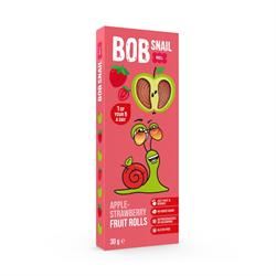 Bob Snail |  Bob Snail Apple-Strawberry Fruit Rolls 30g - 100% Fruit! | 30g