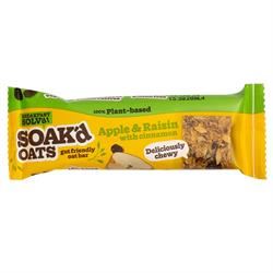 SOAK'd OATS | SOAK'd OATS Gut Friendly Oat Bar - Apple & Raisin 42g | 42g