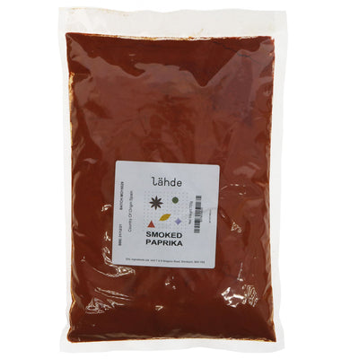 Smoky Spanish Paprika: Vegan seasoning for meat, stews & more. 700G bulk milled spice. No VAT.