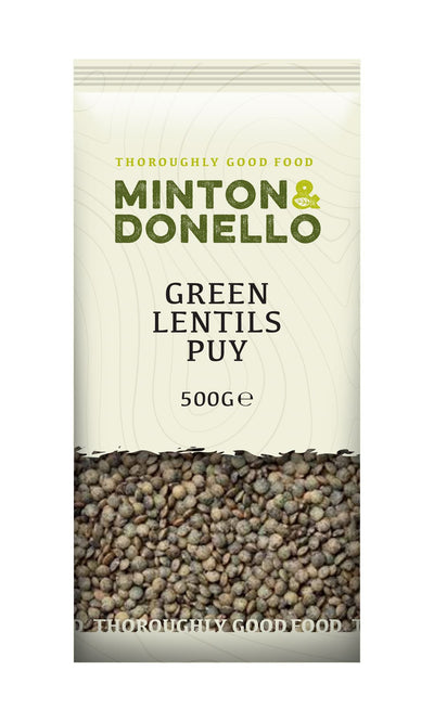 Minton & Donello | Green Lentils Puy | 500g