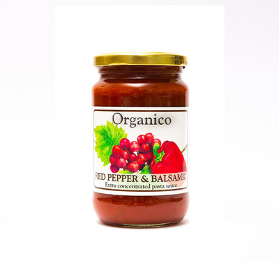 Organico | Org red pepper & balsamic sauce | 360g