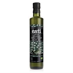 Esti | Greek Organic Extra Virgin Olive Oil 500ml Glass Bottle | 500ml