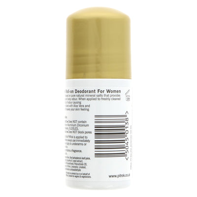 Stay fresh all day with Pitrok's vegan Roll On Deodorant made with natural ingredients. No harsh chemicals. 50ml.