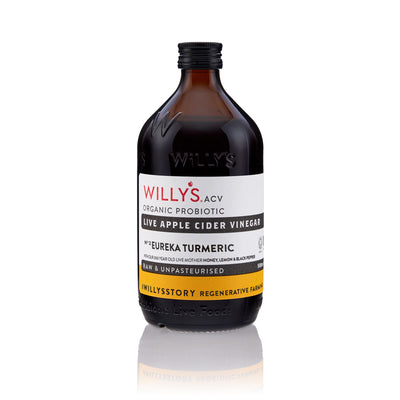 Willy's | Organic Turmeric & Eureka Lemon ACV | 500ml