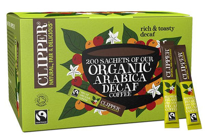 Clipper | FT Org Instant Dried Decaf Coffee Sticks  | 360g