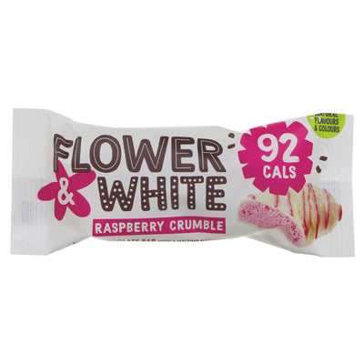 Flower & White | Raspberry Crumble Meringue Bar | 20g