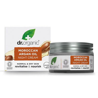 Dr Organic | Moroccan Argan Oil Night Cream | 50ml