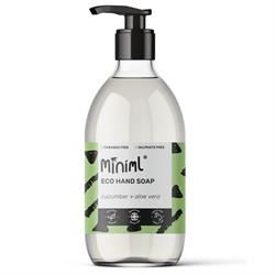 Miniml | Natural Hand Soap Cucumber in a 500ML Glass Bottle | 500g