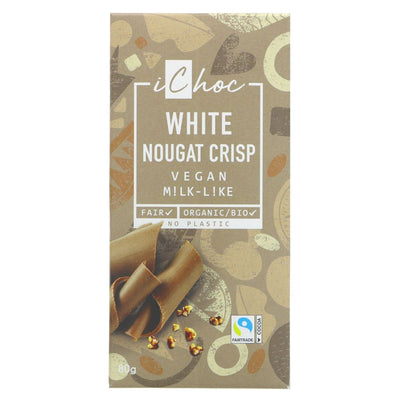 Vivani | White Nougat Crisp | 80G