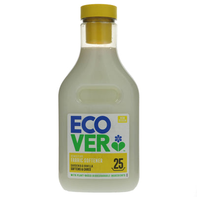 Ecover Fabric Softener - Gardenia & Vanilla | Vegan & Palm Oil-Free Formula | 750ml