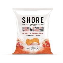 Shore Scottish Seaweed | Seaweed Chips - Sweet Sriracha 25g | 25g