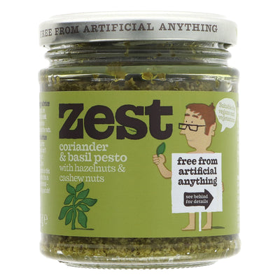 Zest | Coriander & Basil Pesto | 165G