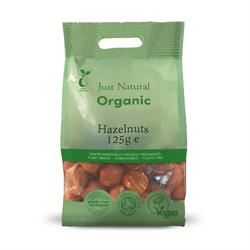 Just Natural Organic | Organic Hazelnuts 125g | 125g