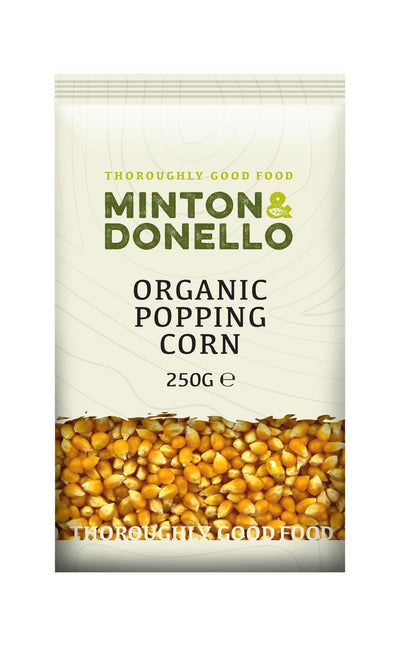 Minton & Donello | Organic Popcorn | 500g