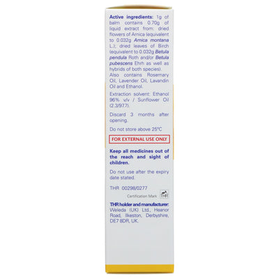 Weleda | Arnica Massage Balm - muscular & rheumatic pain | 100ml