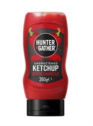 Hunter and Gather |  Hunter & Gather Unsweetened Spicy Chipotle Ketchup Squeezy 350g | 350g