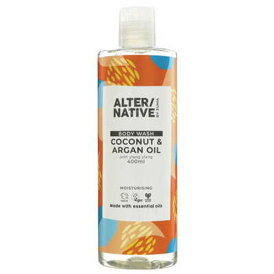 ALTER/NATIVE BY SUMA | Body Wash - Coconut & Argan | 1 x 400ML