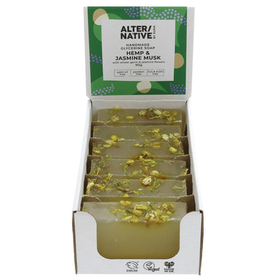 ALTER/NATIVE BY SUMA | Glycerine Soap - Jasmine Musk | 1 x 90G