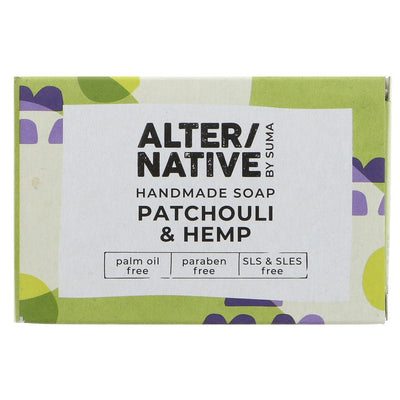 ALTER/NATIVE BY SUMA | Boxed Soap Patchouli & Hemp | 1 x 95G