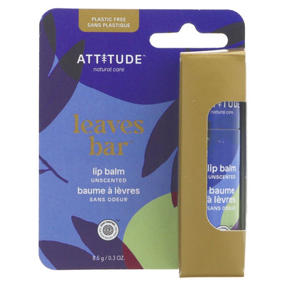 ATTITUDE | Leaves Bar - Lip Balm | 1 x 12 x 8.5g