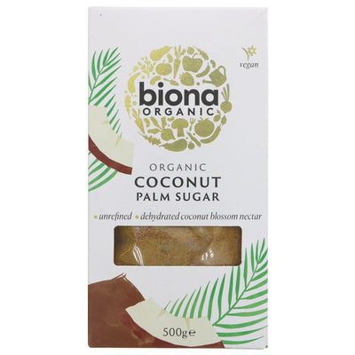 BIONA | Coconut Palm Sugar - Organic | 1 x 500G