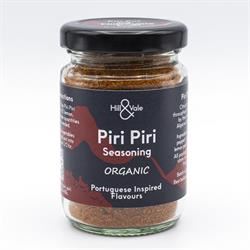 Hill & Vale | Organic Piri Piri Seasoning 40g | 40g