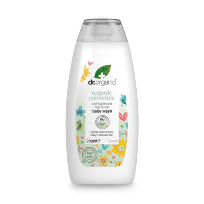 Dr Organic | Calendula Baby Top To Toe Body Wash | 250ml